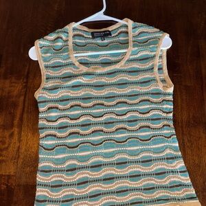 JohnPaulRichard Women's Multicolor Sleeveless Top